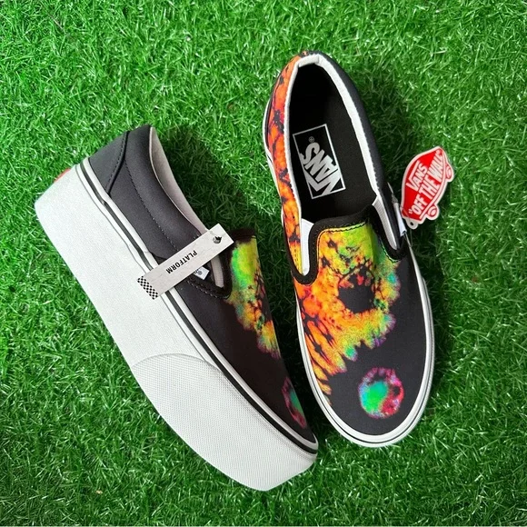 Vans Classic Slip On Paradoxical Black PLATFORM - Picture 3 of 7